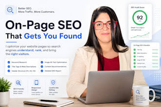 optimize your website pages for on page SEO