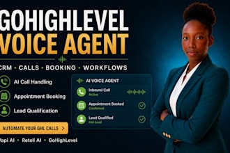 setup gohighlevel ai voice agent for ghl automation and booking