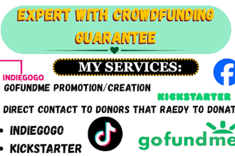 do kickstarter and indiegogo crowdfunding creation and promotion