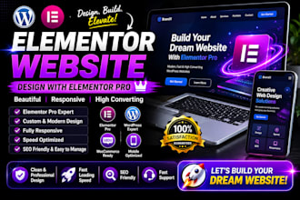 elementor pro, elementor website, elementor wordpress, wordpress website design