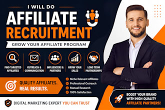 recruit targeted affiliates for your affiliate program mlm leads