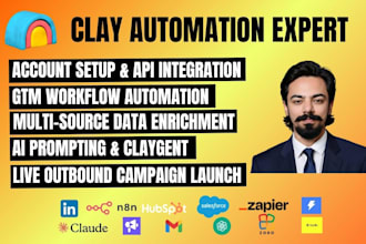 be your clay automation expert and go to market engineer