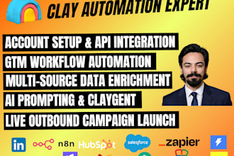 be your clay automation expert and go to market engineer