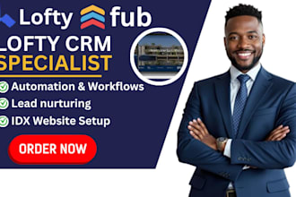 setup lofty crm lofty smartplan automate lofty idx website setup follow up boss
