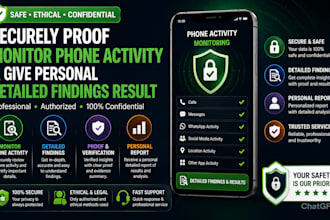 do safe and authorized phone activity review with accurate findings