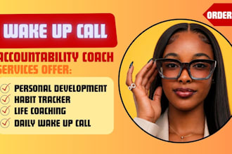 be your personal wake up call alarm and reminder