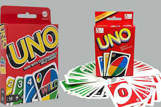 design uno card game board game art tarot card game and party card in 24h
