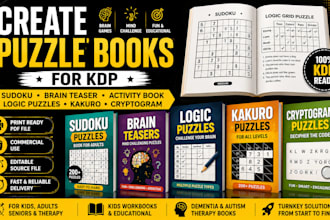 create puzzle book sudoku book brain teaser and activity book