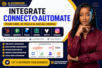 integrate hubspot pipedrive framer runway vapi ai instagram zapier ai automation