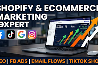 setup meta and tiktok ads to skyrocket your esty ebay amazon shopify store sales