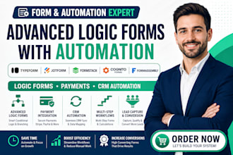build typeform jotform formstack cognito formassembly logic payments integration