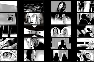 create storyboard for animation and film