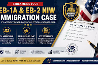 build and strengthen eb1a petition case for eb1 eb2niw success