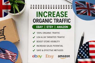 do organic USA,UK website traffic to boost shopify airbnb fba