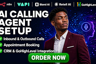 set up ai voice calling agent for your business using vapi, bland ai, retell ai