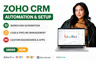 do zoho CRM setup automation integration customization zoho integration