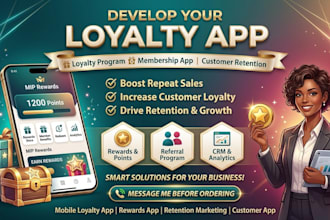 develop loyalty rewards app loyalty card coupon app loyalty API integrations