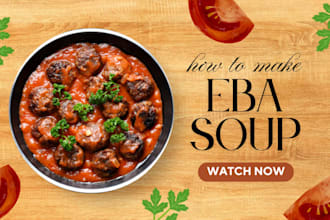 cook and teach you how cook eba and egusi soup