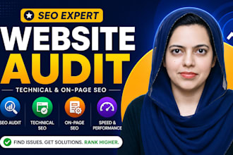 do complete onpage and technical website SEO audit
