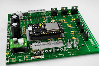 design esp32 iot pcb, embedded system and firmware