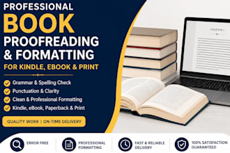 proofread edit and format your manuscript professionally
