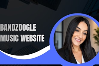 design bandzoogle website, redesign merch store music page, music website