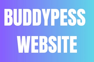 develop a buddypress website