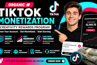 do complete tik tok monetization for creator rewards program