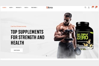 design supplement website supplement store product label nutraceutical store