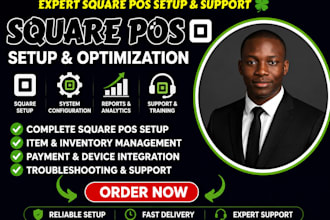 set up and customize square pos for your business
