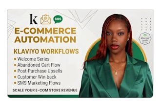 do automated email marketing SMS workflows for e commerce stores using klaviyo