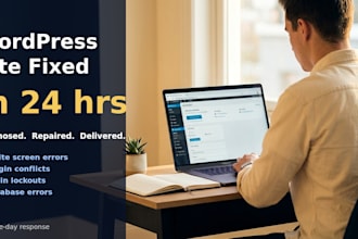 fix your wordpress site problems in 24 hours