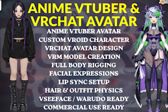 make 3d furry vtuber model, vrm rigging, animaze setup, nsfw obs studio avatar