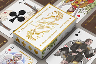 design custom card deck poker cards blackjack and printable playing card set