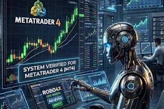 create a professional mt4 expert advisor forex trading bot for gold xauusd