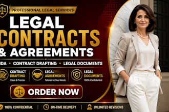 write legal contract, legal agreement, contract drafting, business contracts