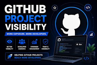 help improve visibility for your github project