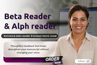 beta read, critique literary fiction novel, romance beta reader fantasy, horror