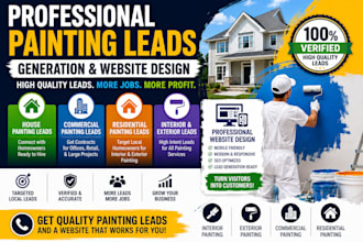 do painting leads house painting commercial residential painting website design