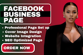 create and setup facebook business page