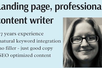 write landing page copy that creates conversions