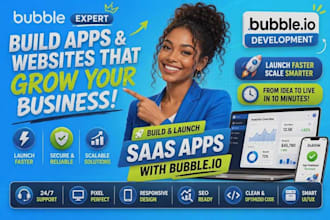 build bubble io website, build bubble app, bubble developer