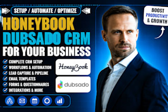 honeybook dubsado CRM setup automation business management