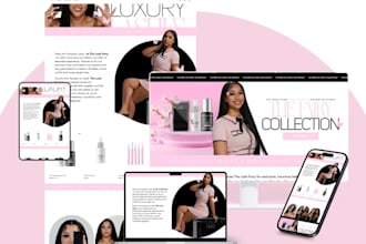 skincare shopify store beauty website skincare beauty shopify store