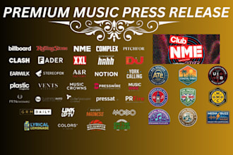 create and distribute professional music press releases in the US and UK media