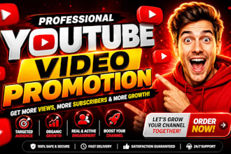 do organic youtube promotion for video promotion