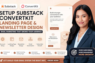 setup substack aweber newsletter branding automation email campaign growth