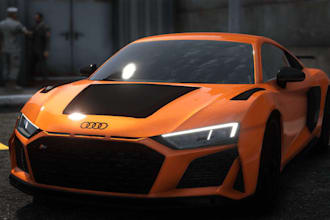 design custom car livery for fivem ems, police car, sports car, assetto corsa