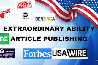 write publish media articles for eb1a petition extraordinary ability for uscis