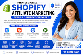 setup shopify affiliate marketing bixgrow uppromote shopify collabs refersion